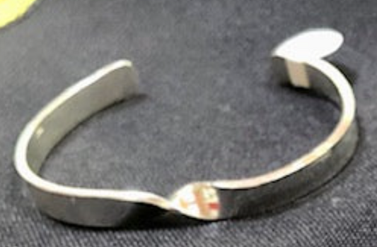 Sterling silver Twisted Cuff Bracelet
